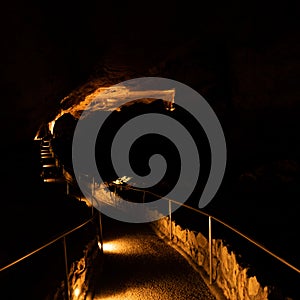 Walkway Through Carlsbad Caverns