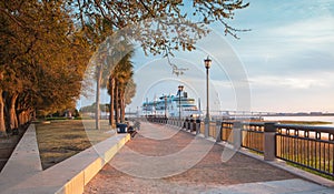 Walkway Charleston South Carolina Waterfront