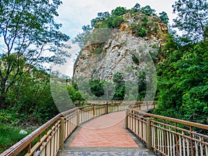 Walkway at Khao Ngu Stone Park