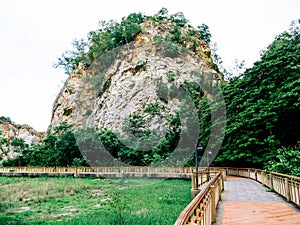 Walkway at Khao Ngu Stone Park