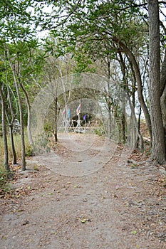 Walkway nature in Nakhon nayok