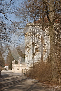 Walkway at Nymphenburg Palace