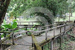 Walkway in Pong Duet Hot Springs