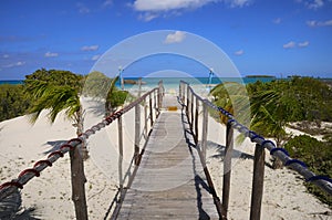 Walkway to the beach