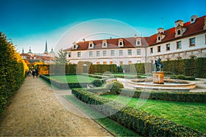 Wallenstein Palace and Garden in Prague, Czech Republic