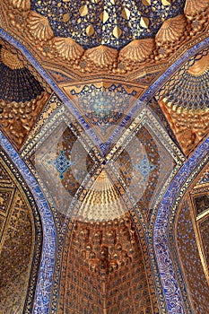 Wall of Aksaray mausoleum