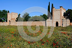 Wall of Alcala de Henares - Spain photo