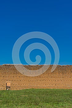 Wall on Appian Wall in Italy photo