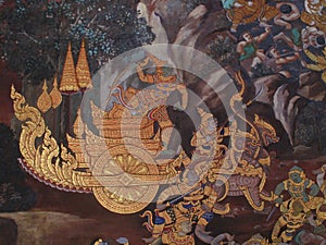 Wall Art Thailand Culture