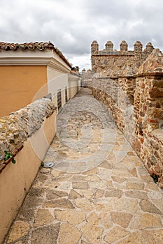 Wall of Avila (Muralla de Avila), Spain, Romanesque medieval stone city walls