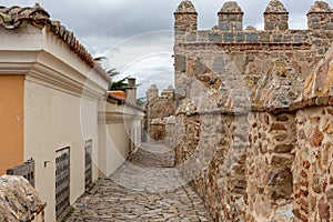 Wall of Avila (Muralla de Avila), Spain, Romanesque medieval stone city walls