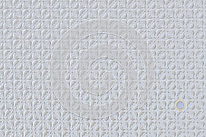 Wall background with arabic style pattern. Geometric texture of the ceiling in Arabic home