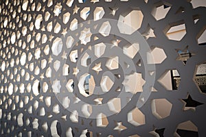 Wall background with oriental pattern, Islamic ornament