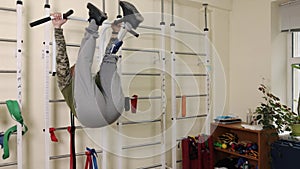 Wall bars, Therapy gym, Limb exercises