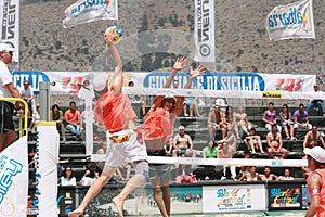 Wall beachvolley semifinal