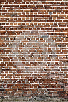 Wall of bricks