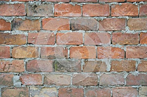 Wall of bricks