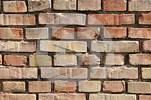 Wall of bricks photo