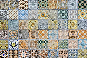 Wall ceramic tiles patterns Mega set