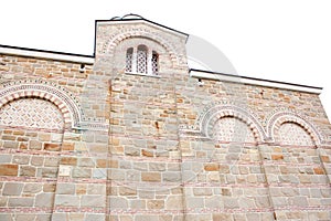 A wall of the church of Tsaravets stronghold