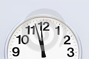 Wall clock detail