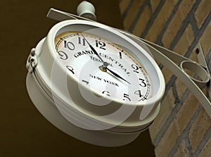 Wall clock on Grand central terminal in New York