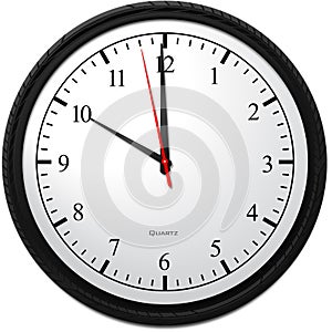 Wall Clock - Showing 10 O`Clock