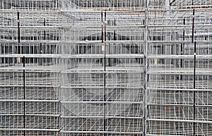 Wall Of Crab Pots