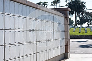 Wall for cremated remains