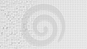 Wall cubes chaos to organized cubes. Abstract pattern background