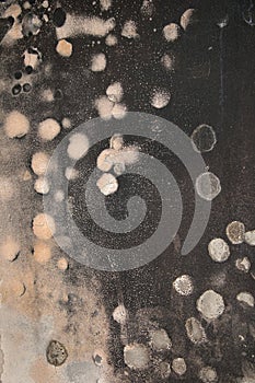 Wall damaged by fire texture