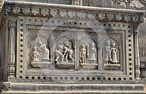 Wall Decoration Maheshwar Temple