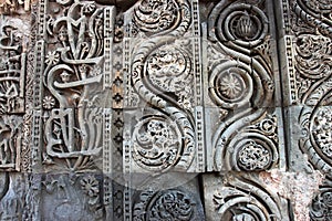 Wall decoration at Qutb Minar