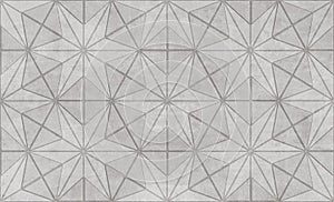 Wall decore geometric background texture