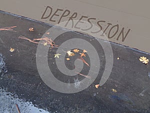 Wall of Depression - Rainy Day