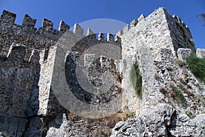 Wall of fortress