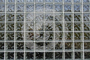 Wall of Glass Blocks