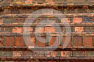 Wall of The Iron Pagoda of Youguo Temple, Kaifeng, Henan, China