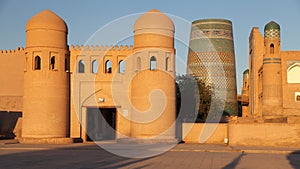 Wall of Itchan Kala - Khiva - Uzbekistan