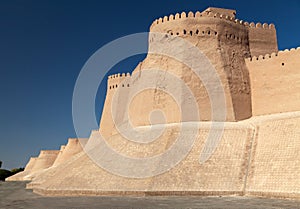 Wall of Itchan Kala - Khiva - Xorazm Province - Uzbekistan