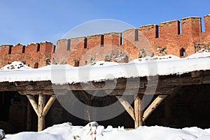 Wall of Kremlin, Veliky Novgorod