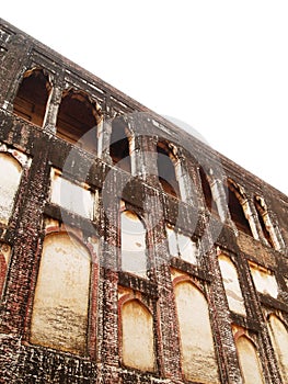 Wall at Lahore Fort photo