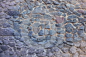 Wall - a laying from stones