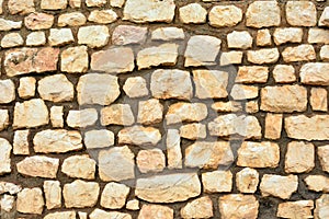 Muro hecho El gran piedras 