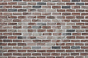 Wall from the made old brick as background