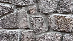 Wall made of rectangular cut stones