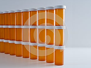 Wall of Medicine Bottles