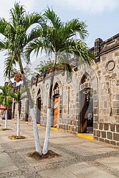Wall of Mercado Artesanias market in Masaya, Nicarag