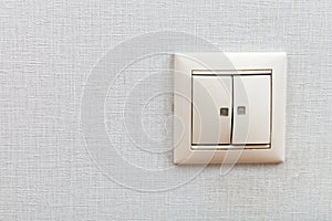 Wall-mounted light switch