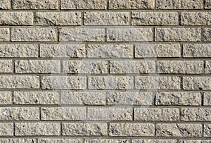 Wall and wall paneling with grouted bright clinker bricks